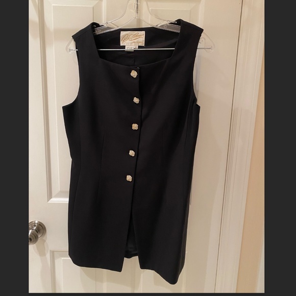 Rickie Freeman for Teri Jon Cocktail Jacket with Sleeveless Vest - Picture 4 of 6